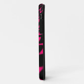 Psychedelic Pink Waves Case-Mate iPhone Case (Achterkant/links)