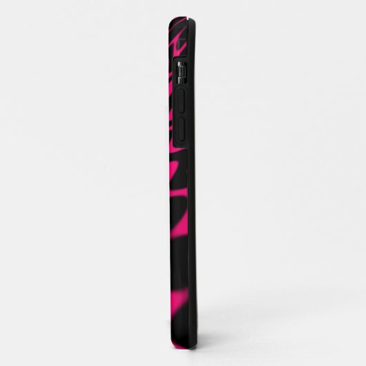 Psychedelic Pink Waves Case-Mate iPhone Case (Achterkant/links)