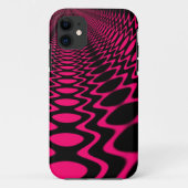 Psychedelic Pink Waves Case-Mate iPhone Case (Achterkant)