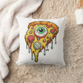 Psychedelic Pizza Kussen (Deken)