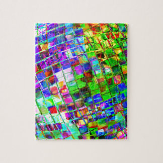 Psychedelic Planet Disco Ball Legpuzzel