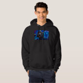Psychedelic Poodle Hoodie (Voorkant volledig)