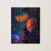 Psychedelic Poppy - Rich & Viberant Colored Legpuzzel (Verticaal)