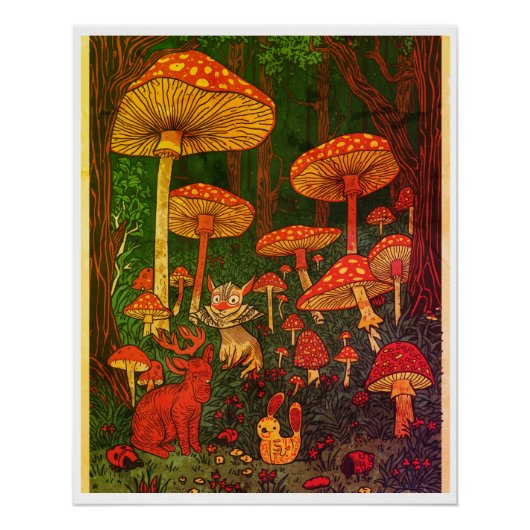 Psychedelic poster (Voorkant)