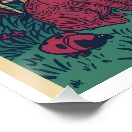 Psychedelic poster (Hoek)