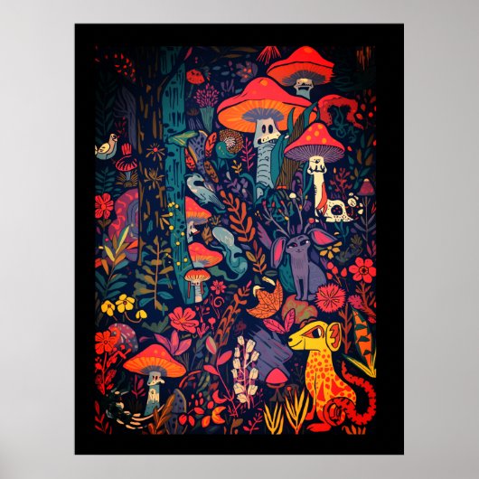 Psychedelic poster (Voorkant)