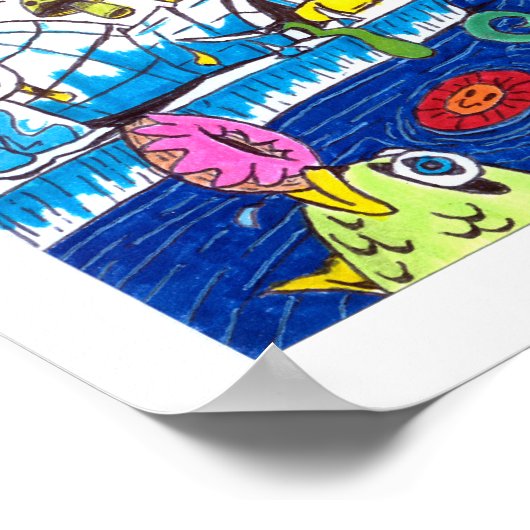 Psychedelic Poster #1 (Hoek)