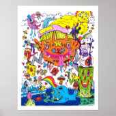 Psychedelic Poster #1 (Voorkant)