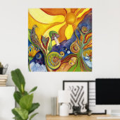 Psychedelic Poster Art (Thuiskantoor)