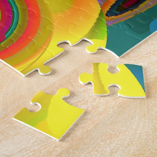 Psychedelic Punch Legpuzzel (Zijkant)