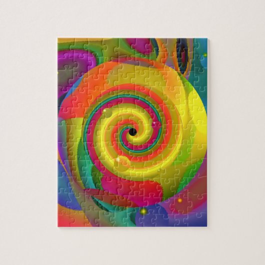 Psychedelic Punch Legpuzzel (Verticaal)