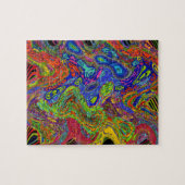 Psychedelic Puzzle Legpuzzel (Horizontaal)