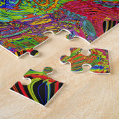 Psychedelic Puzzle Legpuzzel (Zijkant)