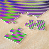 Psychedelic Pyramid Plan Puzzle Legpuzzel (Zijkant)