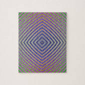 Psychedelic Pyramid Plan Puzzle Legpuzzel (Verticaal)