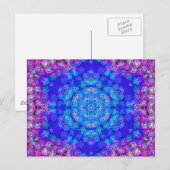 Psychedelic Radiaalpatroon: Briefkaart (Voorkant / Achterkant)