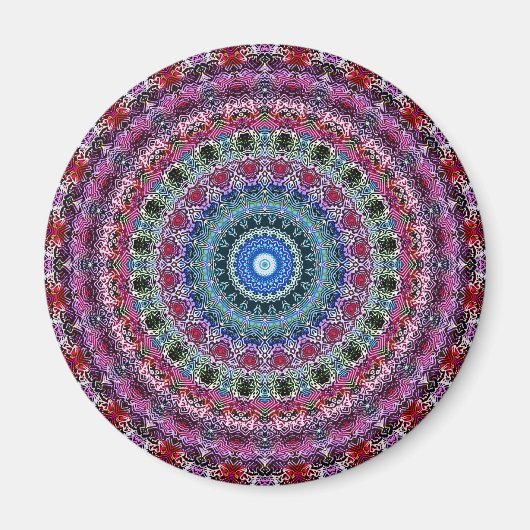 Psychedelic Radiaalpatroon: Magneet (Voorkant)