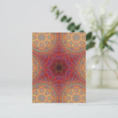 Psychedelic Radial Artwork: Briefkaart (Staand voorkant)