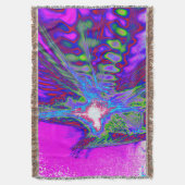 Psychedelic Radiance Blanket Deken (Voorkant Verticaal)