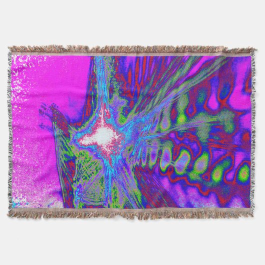 Psychedelic Radiance Blanket Deken (Voorkant)