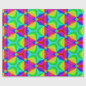 Psychedelic Rainbow Cadeaupapier (Vlak)