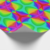 Psychedelic Rainbow Cadeaupapier (Hoek)