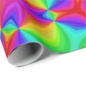 Psychedelic Rainbow Cadeaupapier (Rol Hoek)
