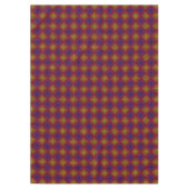 Psychedelic Rainbow Chevron Patroon Tafelkleed (Voorkant)