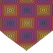 Psychedelic Rainbow Chevron Patroon Tafelkleed (Gekanteld)