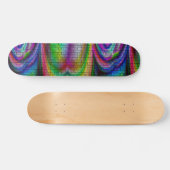 psychedelic Rainbow Deck Skateboard (Horizontaal)