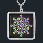 *~* Psychedelic Rainbow Hippy Good Vibe Mandala Zilver Vergulden Ketting<br><div class="desc">Als professionele verafgelegen spirituele energiegenezer sinds 2001 heb ik geleerd, ontwikkeld en gebruik gemaakt van de kracht van de intentie om energie te genezen. Al mijn JEWELRY MET INTENTIE (R) draagt de genezende energie van positieve manifestatie. Dit geweldige zilveren ketting voor het genezen van energie mandala is klaar om je...</div>