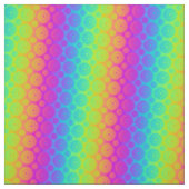 Psychedelic Rainbow Medallions Stof (Swatch)