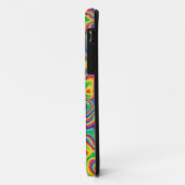 Psychedelic Rainbow Oil Pattern Case-Mate iPhone Case (Achterkant/links)