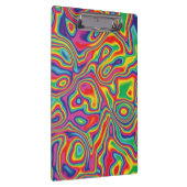 Psychedelic Rainbow Oil Pattern Klembord (Rechts)