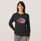 Psychedelic Rainbow-Roos T-shirt (Voorkant volledig)