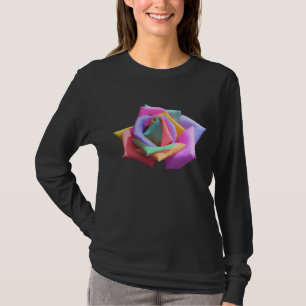 Psychedelic Rainbow-Roos T-shirt