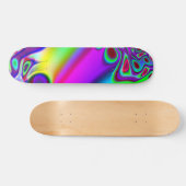 Psychedelic Rainbow Skateboard (Horizontaal)