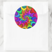 Psychedelic Rainbow Spiral Sticker (Tas)