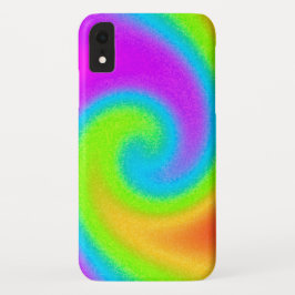 Psychedelic Rainbow Yin & Yang Case-Mate iPhone Case