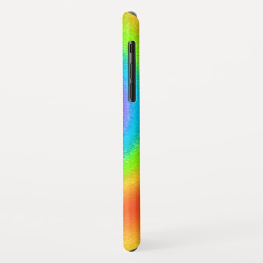 Psychedelic Rainbow Yin & Yang Case-Mate iPhone Case (Achterkant/links)