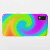 Psychedelic Rainbow Yin & Yang Case-Mate iPhone Case (Achterkant (horizontaal))