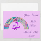 Psychedelic Rainbows and Unicorns Thunder_Cove (Voorkant / Achterkant)