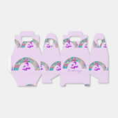 Psychedelic Rainbows and Unicorns Thunder_Cove Bedankdoosjes (Uitgevouwen)