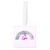 Psychedelic Rainbows and Unicorns Thunder_Cove Decoratie (Voorkant)