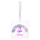 Psychedelic Rainbows and Unicorns Thunder_Cove Decoratie (Rechts)