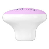 Psychedelic Rainbows and Unicorns Thunder_Cove Keramische Knop (Zijkant)