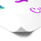 Psychedelic Rainbows and Unicorns Thunder_Cove Poster (Hoek)