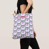 Psychedelic Rainbows and Unicorns Thunder_Cove Tote Bag (Dichtbij)