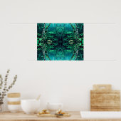 Psychedelic Rainforest Poster (Keuken)