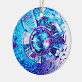 Psychedelic Rave Portal voor het festival Keramisch Ornament (Links)